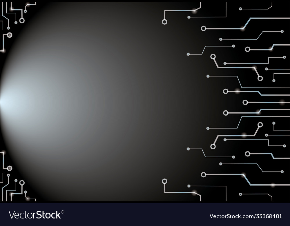 Abstract technology lines art background and space vector image Abstract technology lines art background and space