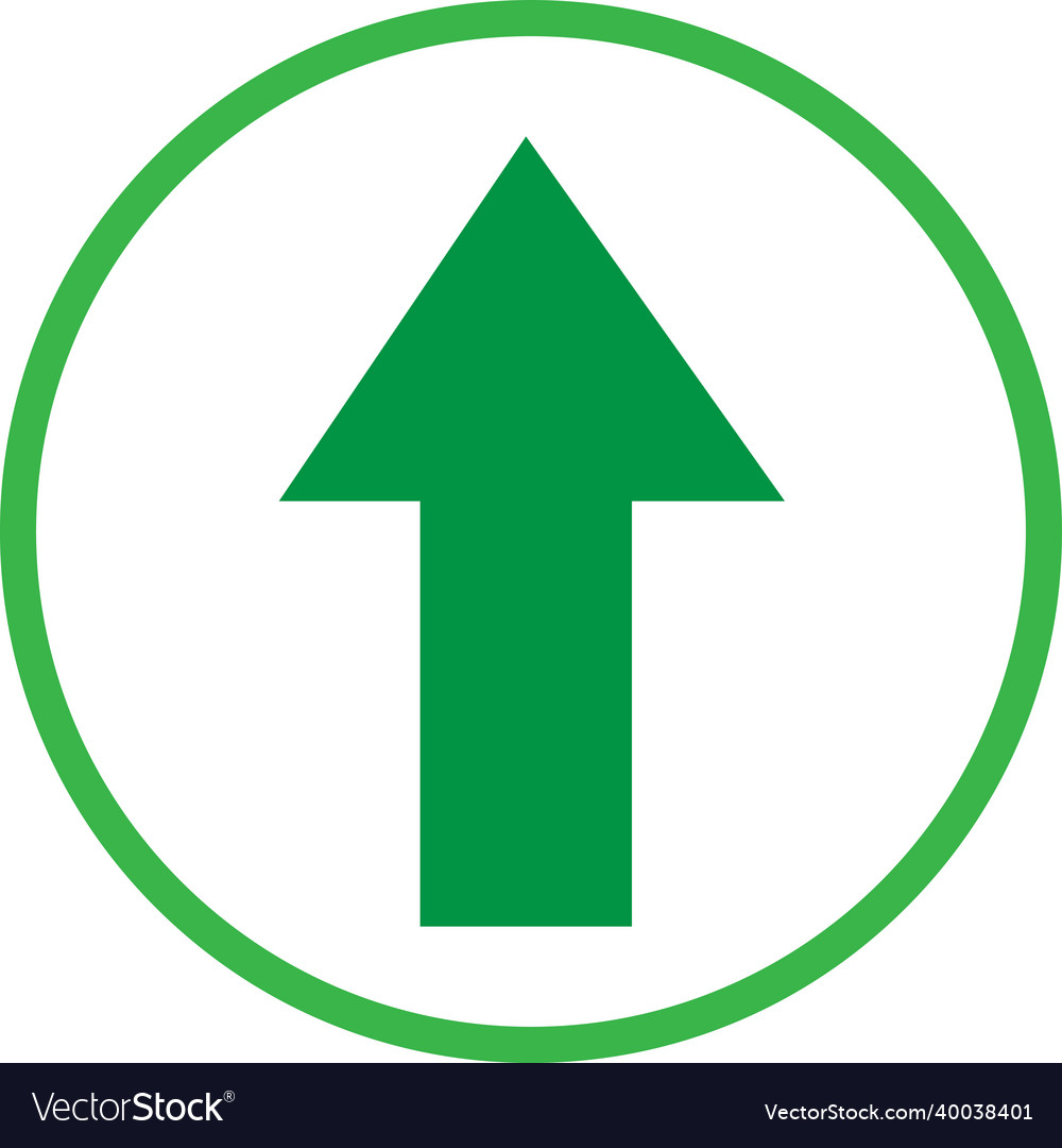 Arrow icon sign design