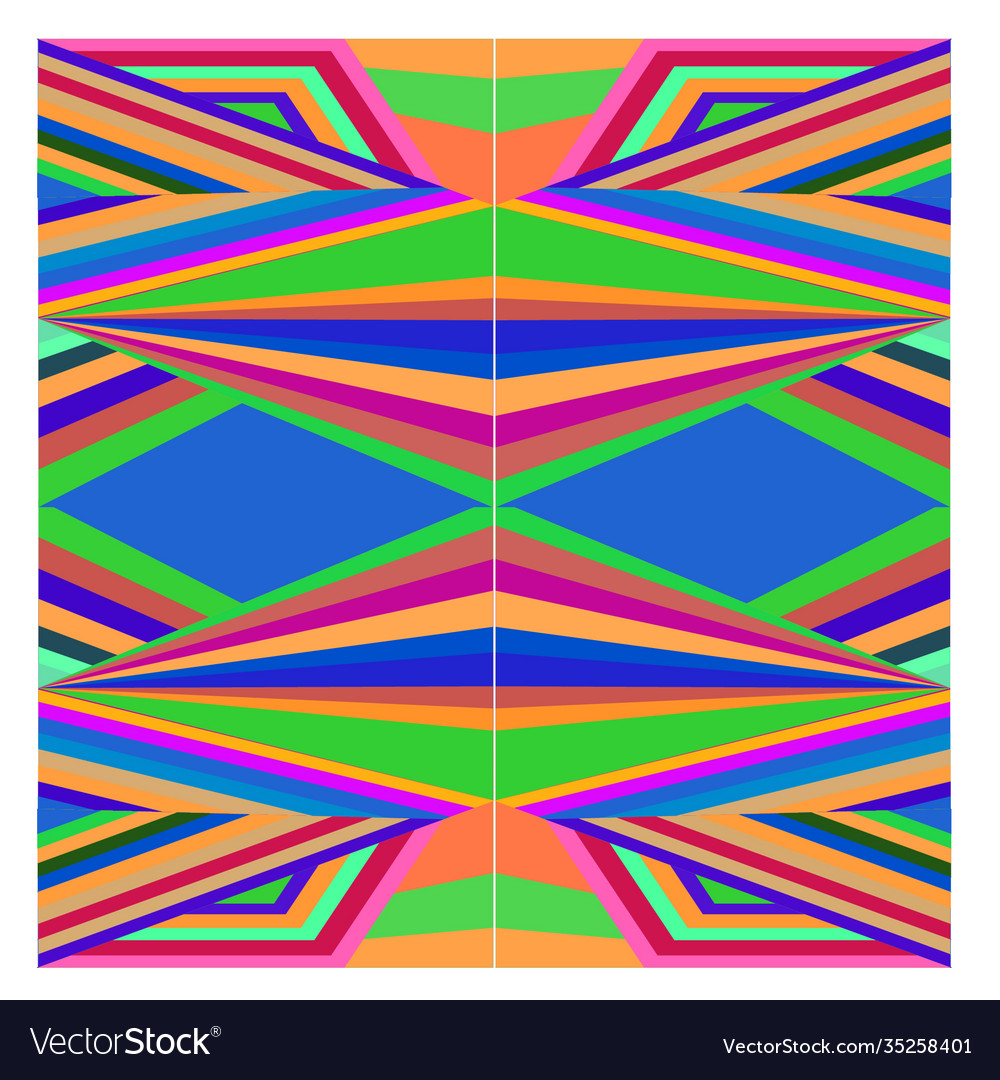 Colorful geometric and curve background pattern