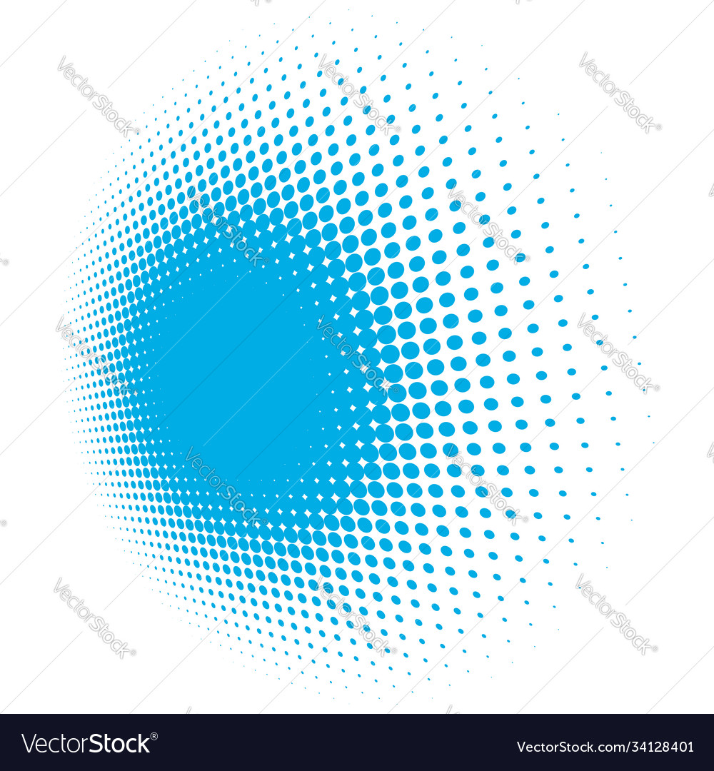 Colorful halftone pattern texture in 3d vector image Colorful halftone pattern texture in 3d