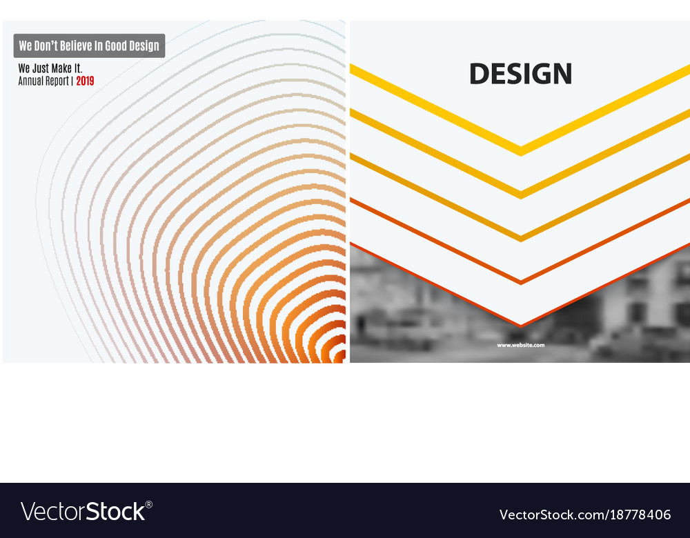 Abstract design elements for graphic layout
