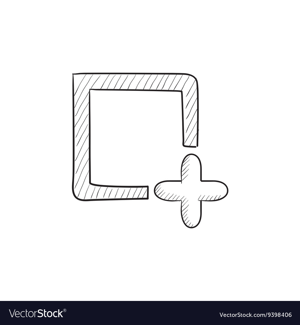 Add file sketch icon