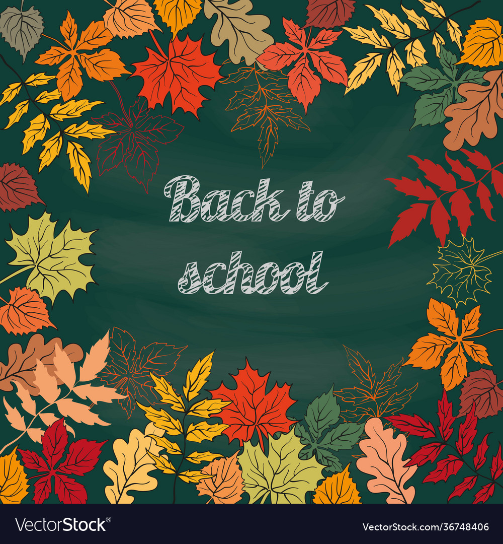 Back to school background