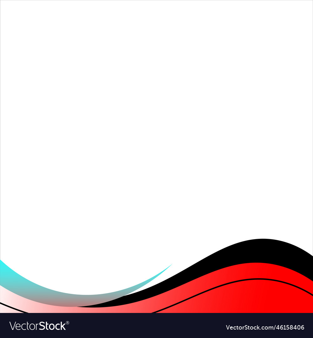 Gradient modern footer Royalty Free Vector Image