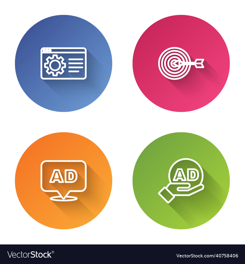Set line browser setting target advertising