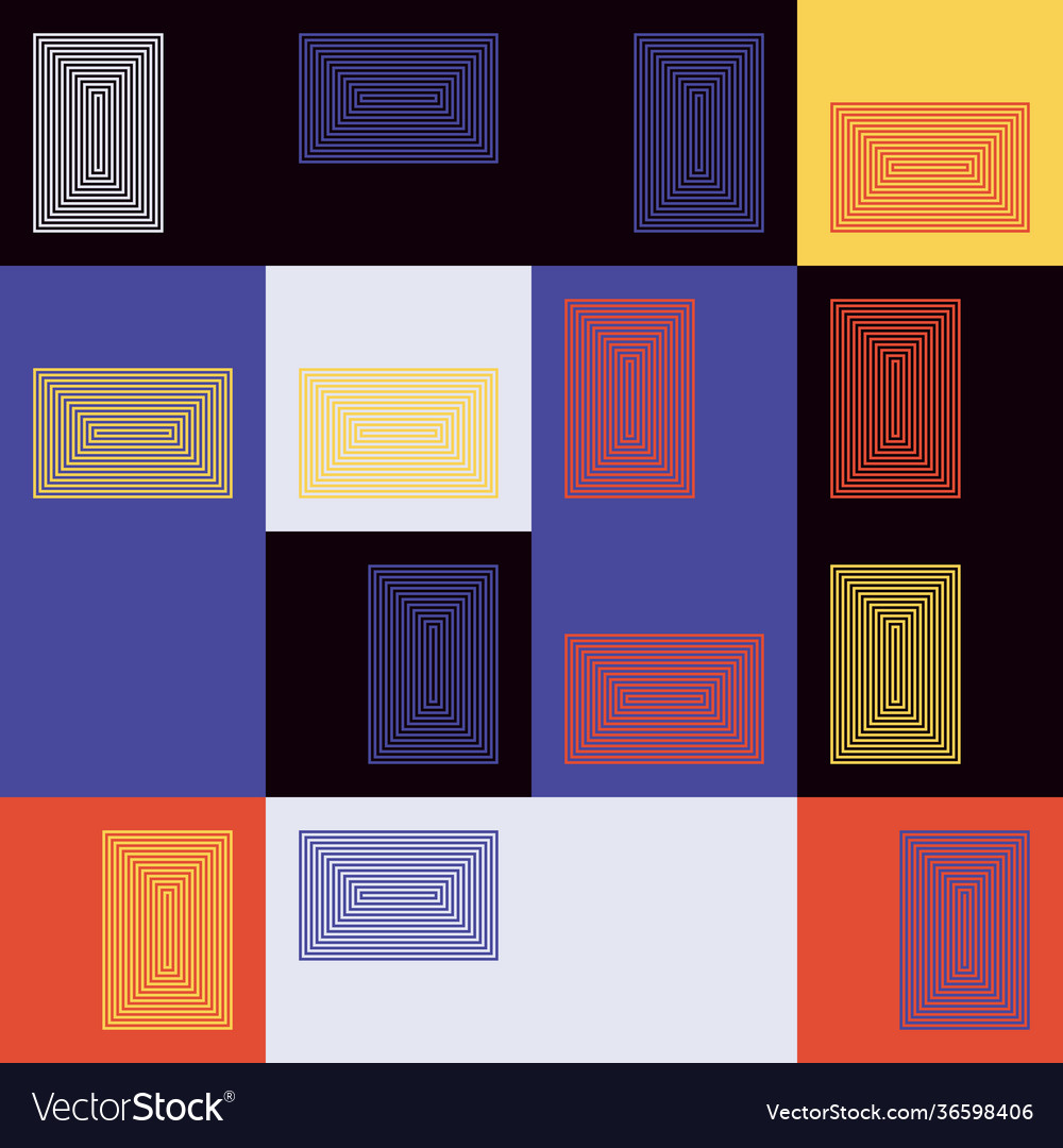 Techno abstract pattern design