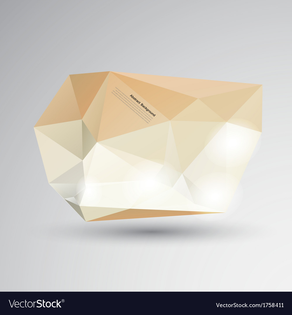 Abstract background polygonal pattern
