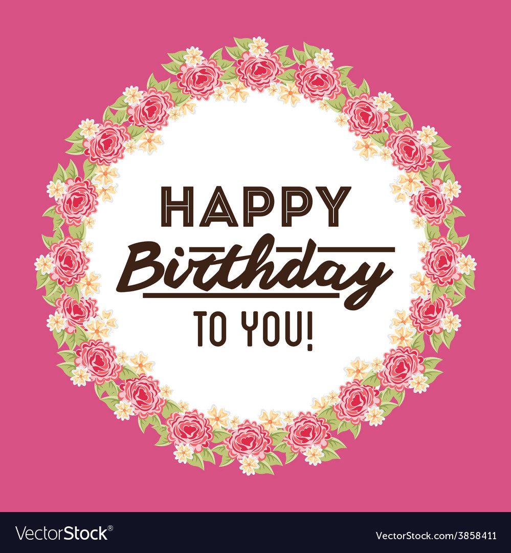 Happy birthday Royalty Free Vector Image - VectorStock