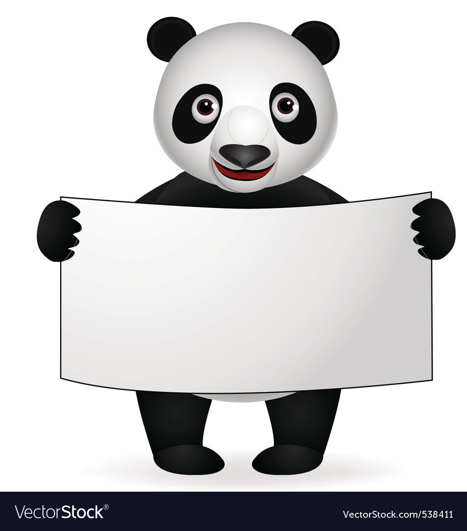 Panda cartoon