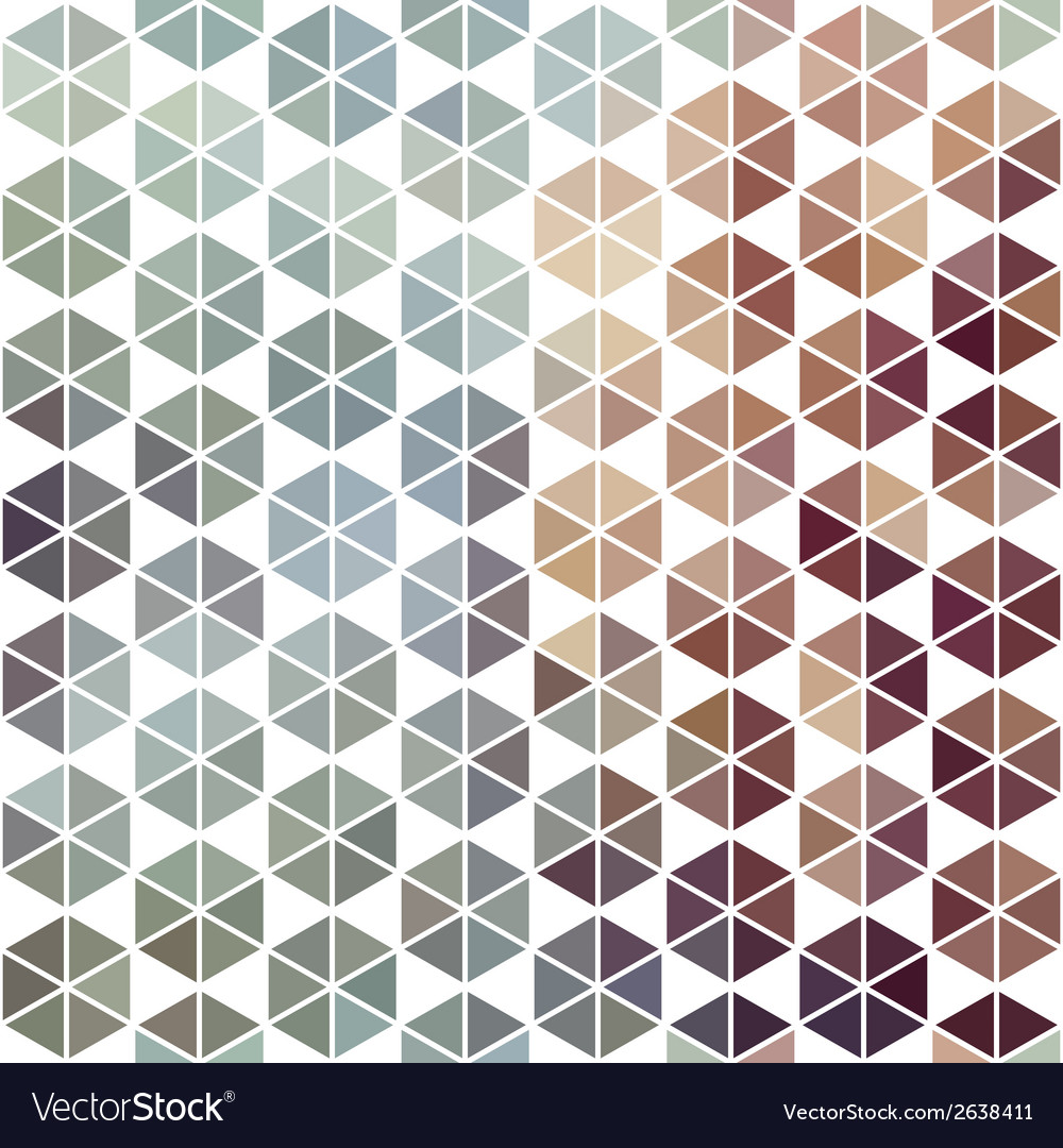 Retro pattern of geometric shapes