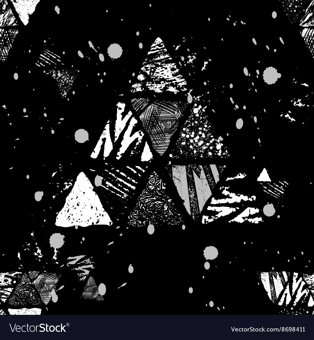 Triangle seamless pattern