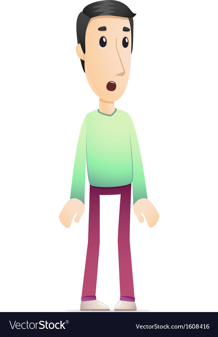 Cartoon Character in Dynamic Poses