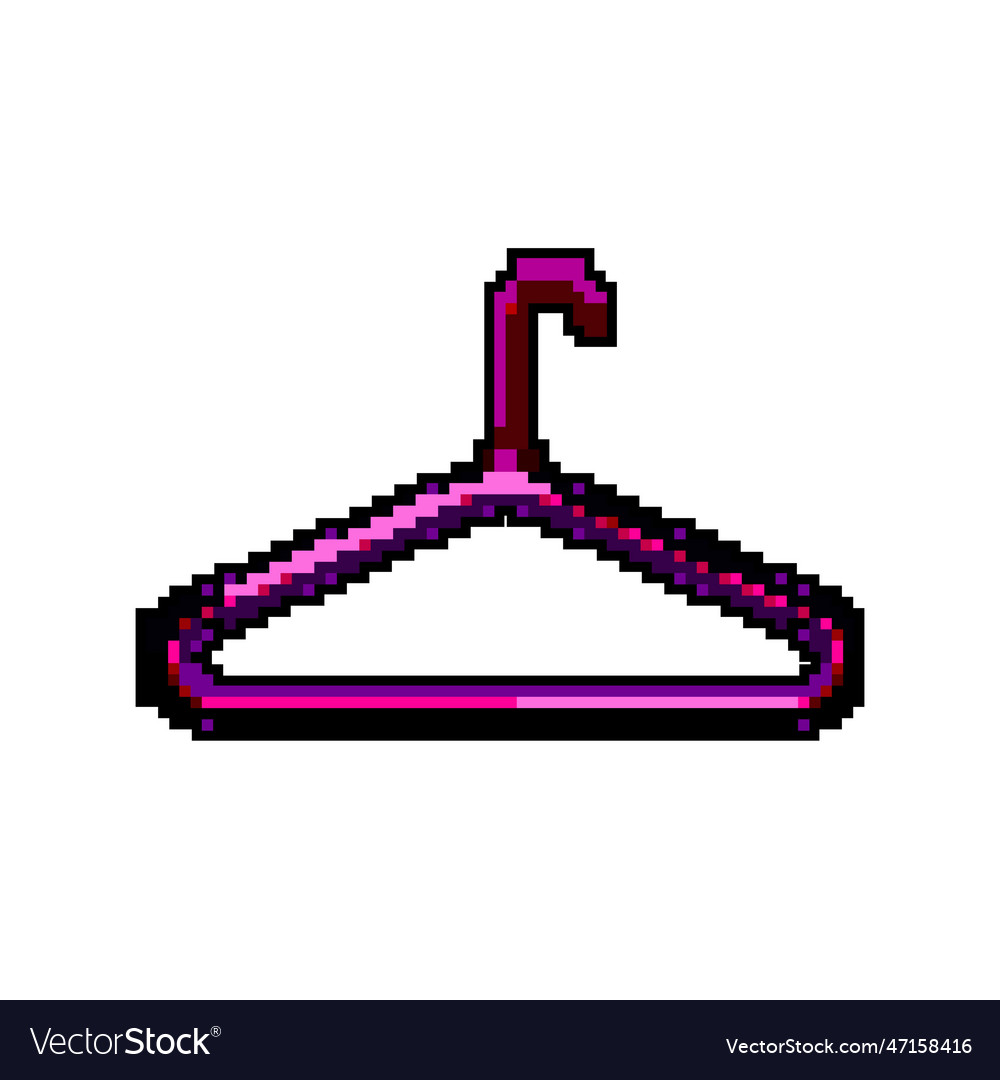 Wear hanger clothes game pixel art