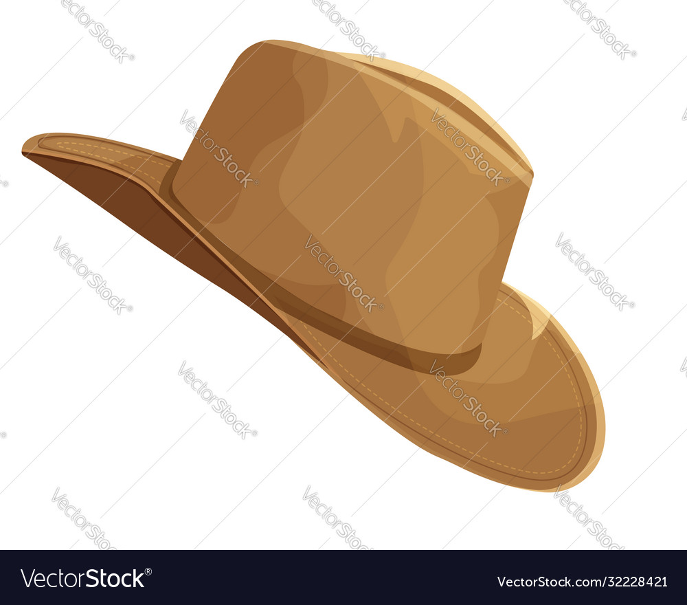 Cowgirl oder cowboy head isolated on white