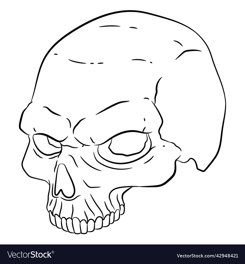 Cool Skull Designs To Trace