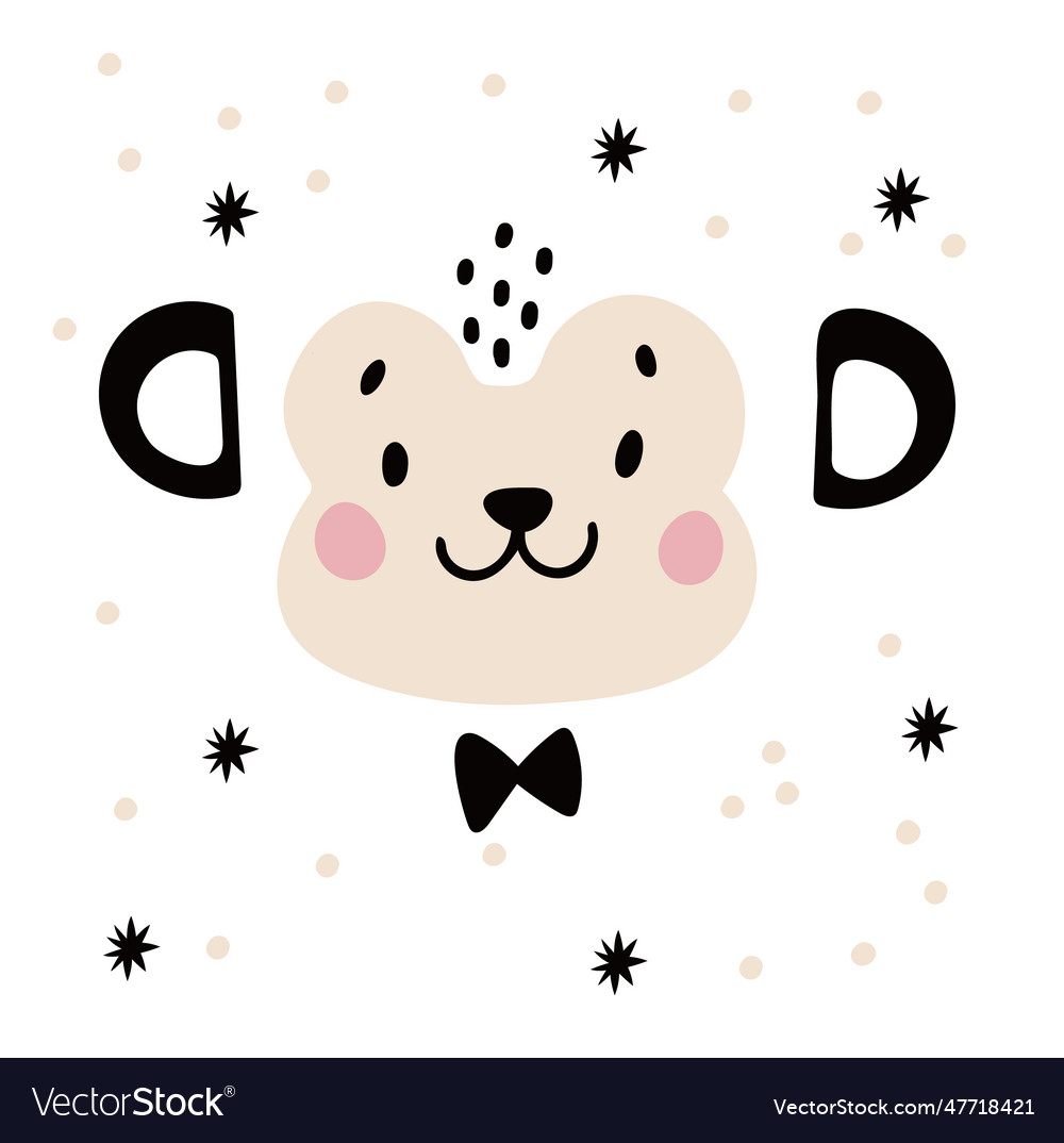 Smiling Baby Monkey Face
