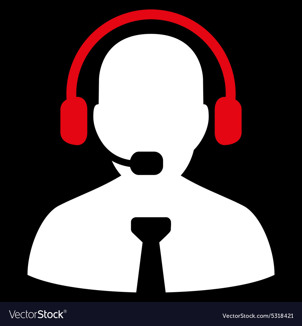 Support-Chat-Symbol von Business bicolor set