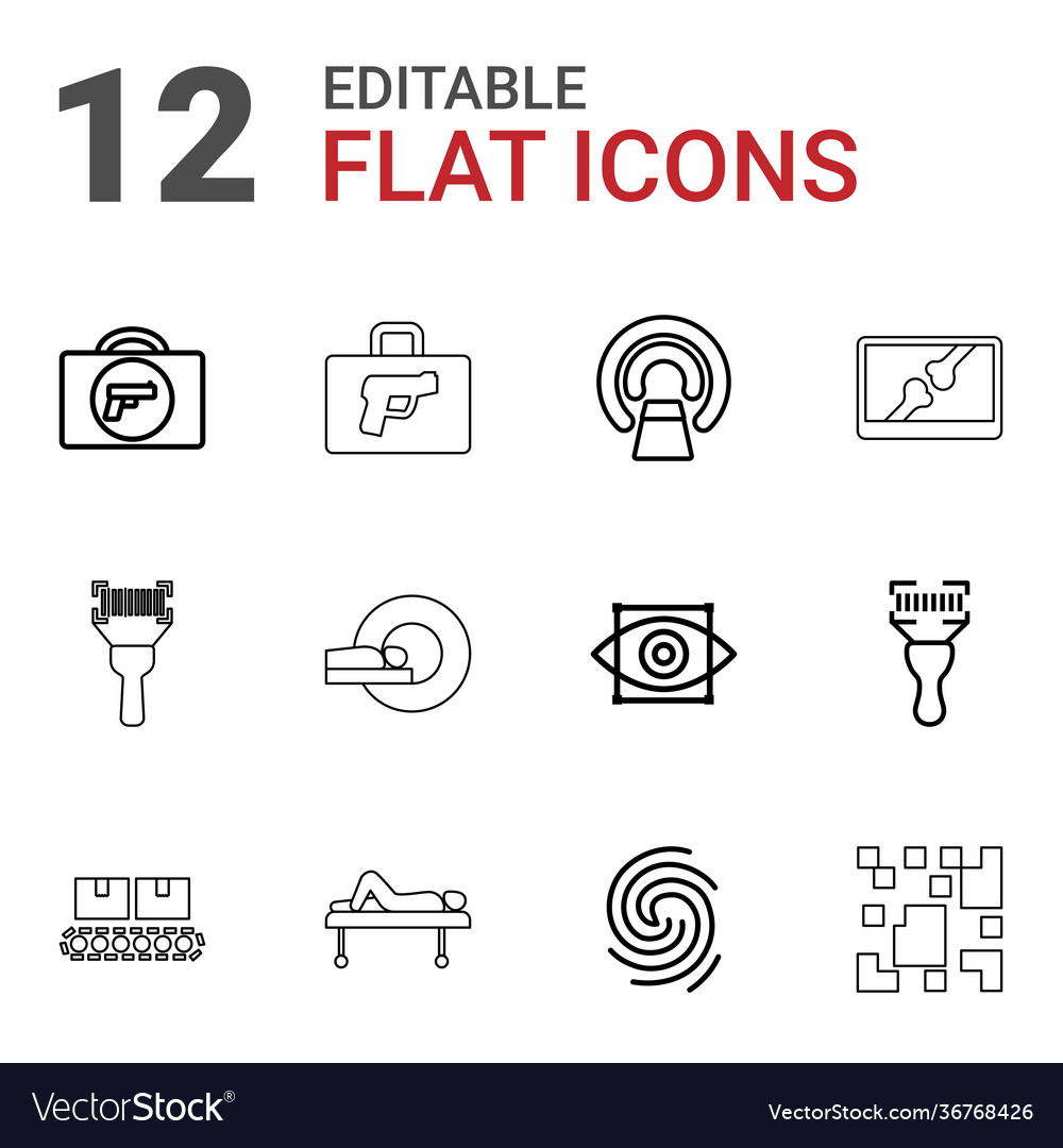 12 scan icons