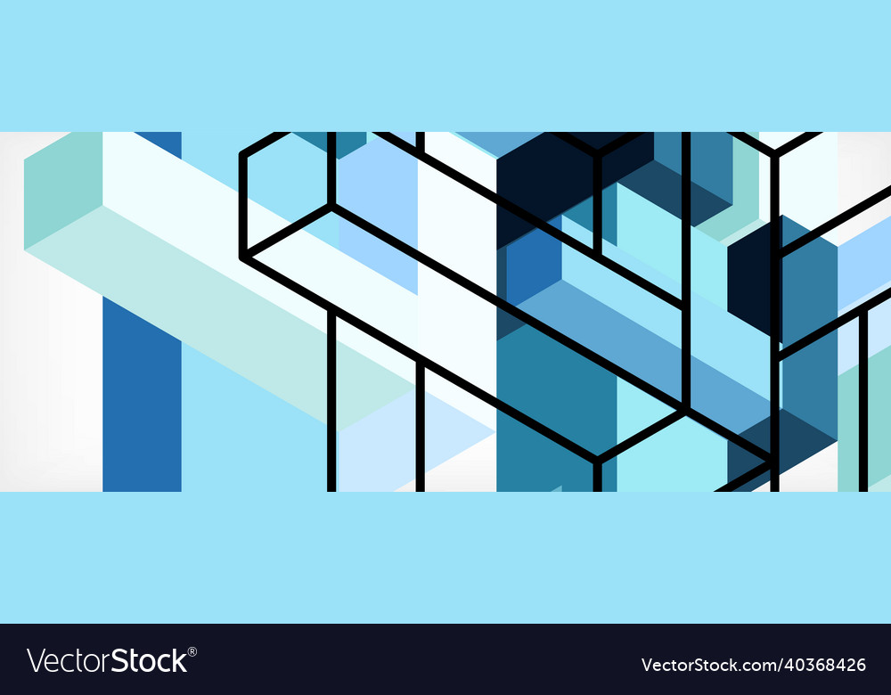 Abstract background 3d cubes cubic elements