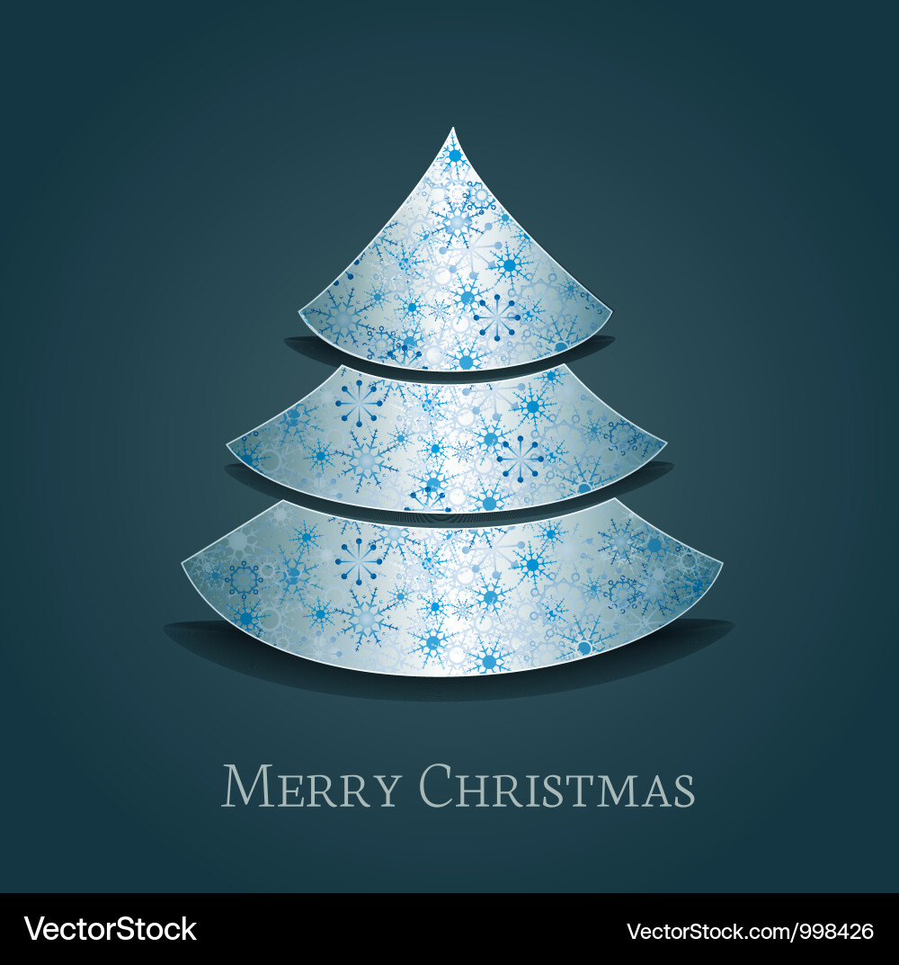 Christmas tree Royalty Free Vector Image - VectorStock