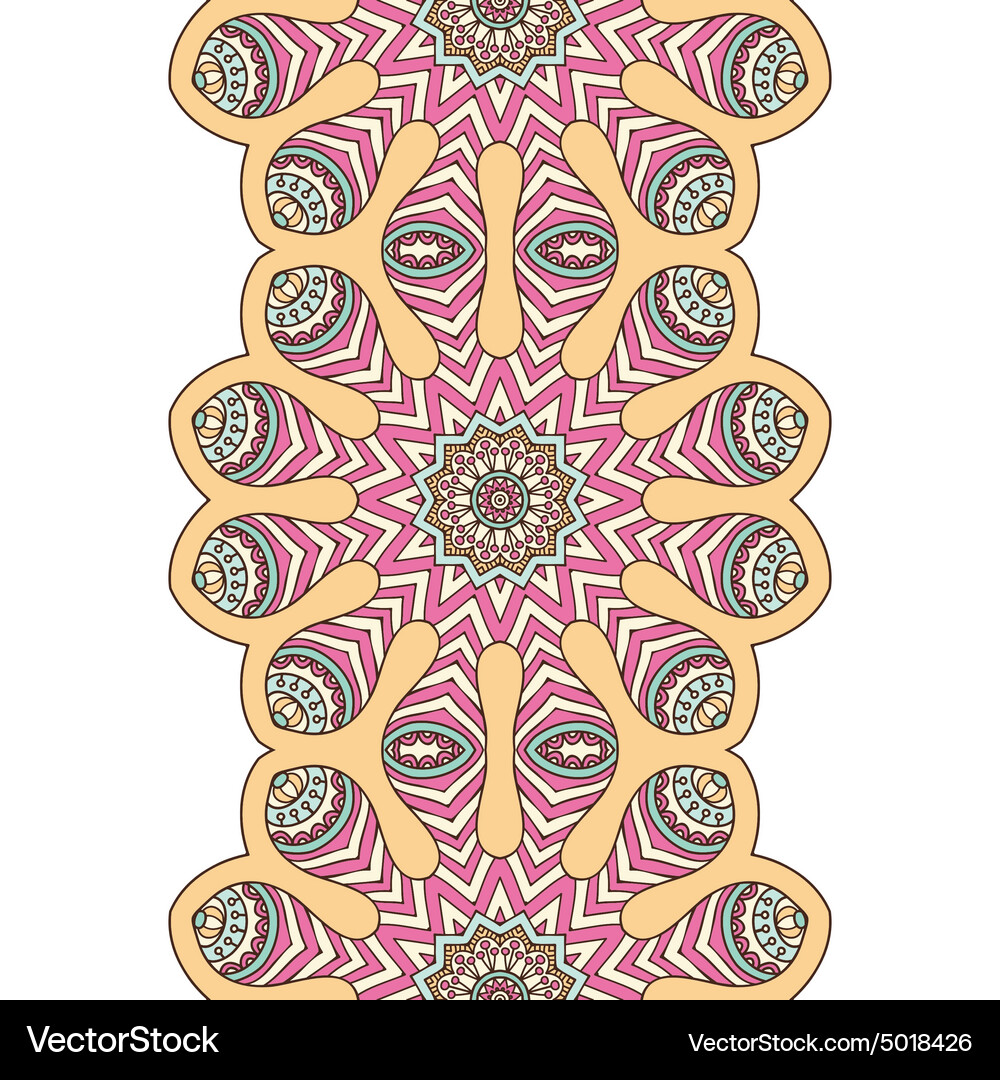 Ethnic seamless pattern Royalty Free Vector Image