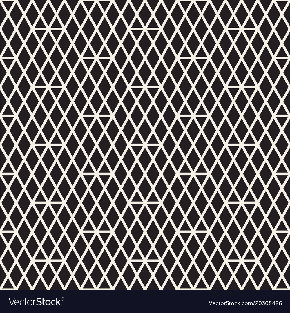 Geometric Hexagonal Stripes Pattern