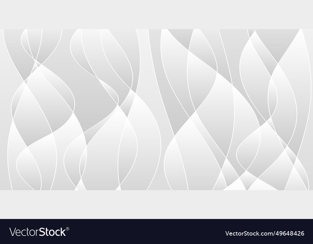 Hand drawn lines abstract pattern wave simple vector image Hand drawn lines abstract pattern wave simple