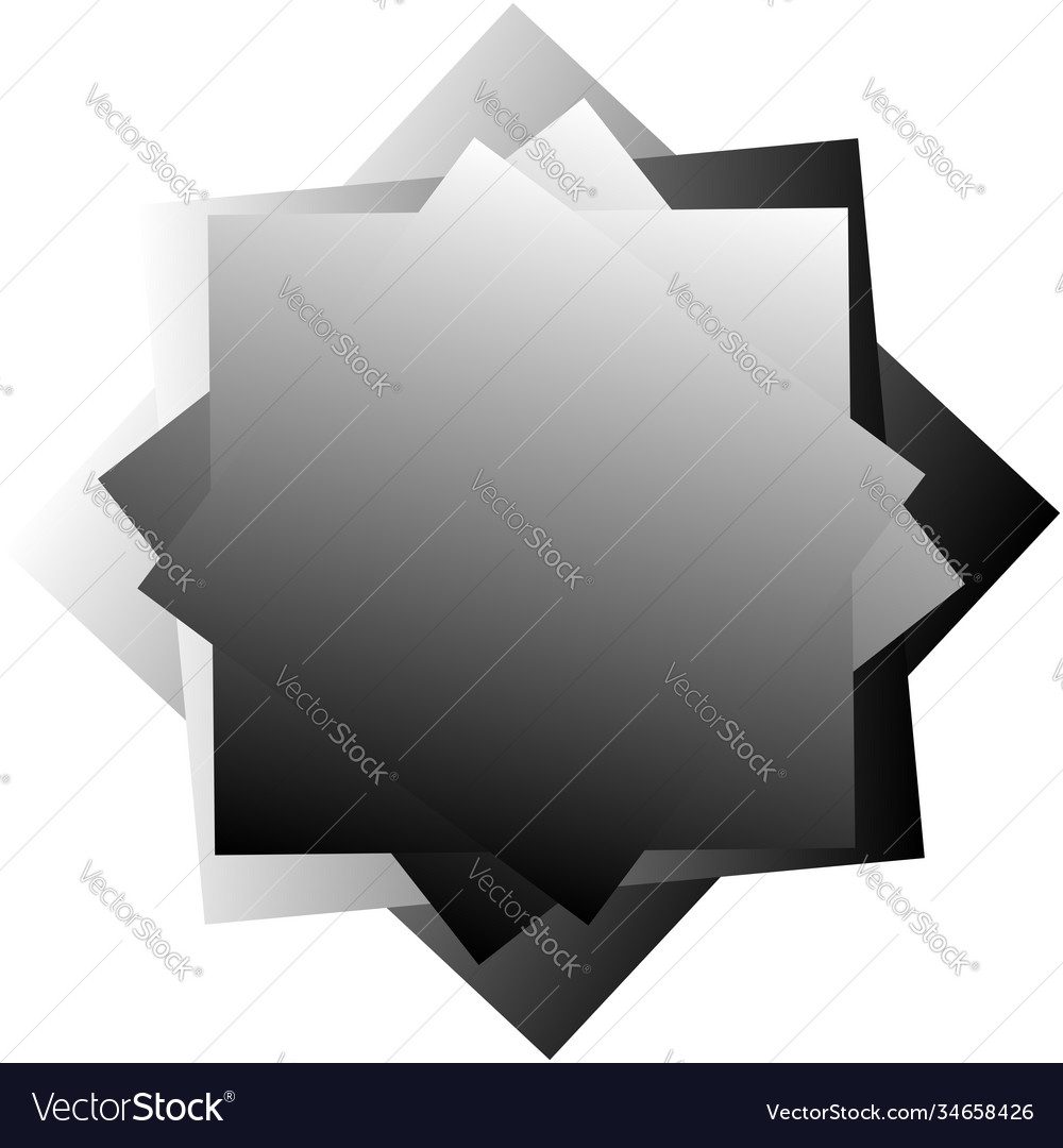 Randxom rotated overlap chaotic squares vector image Randxom rotated overlap chaotic squares