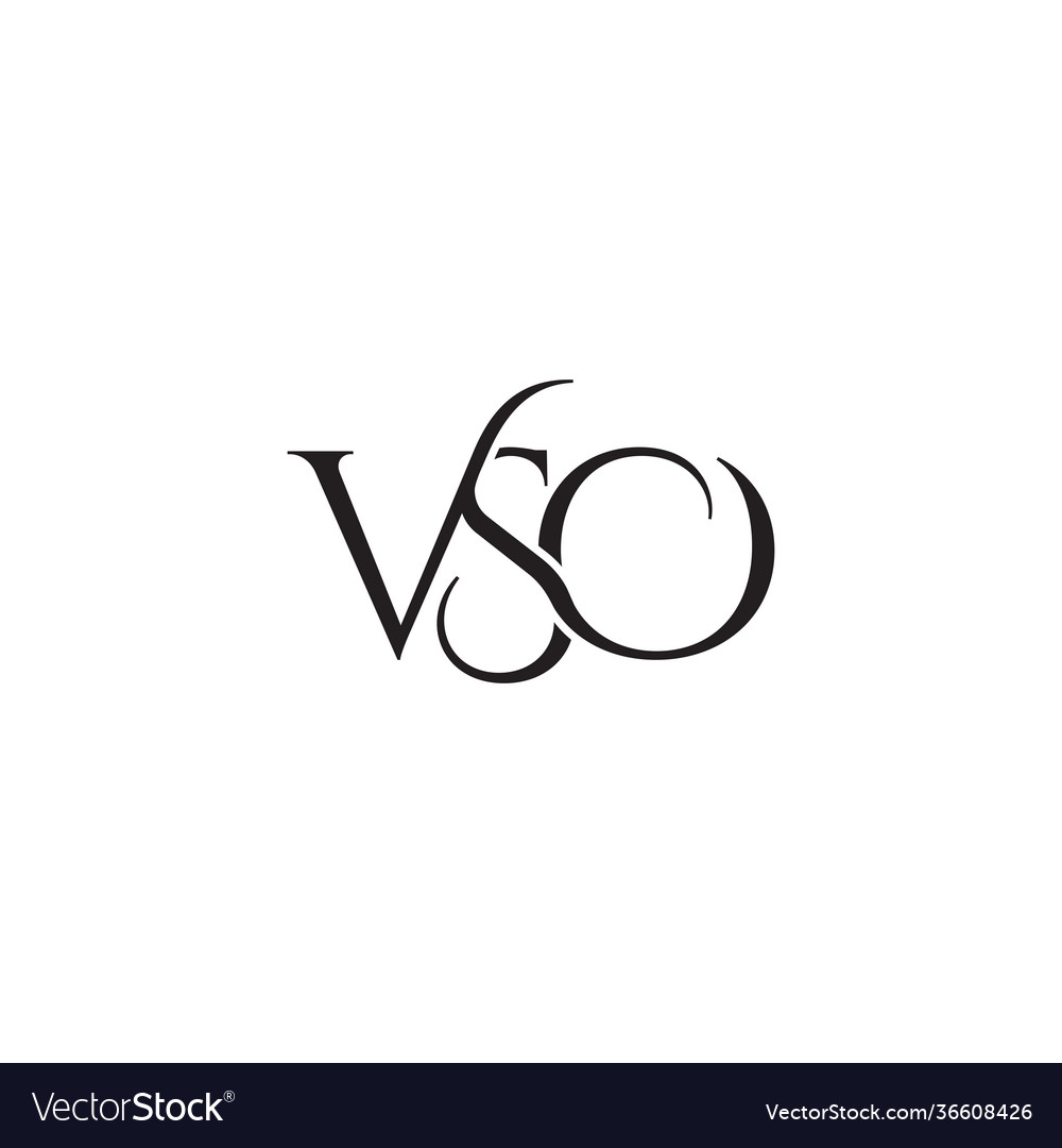 Vso letter combined icon