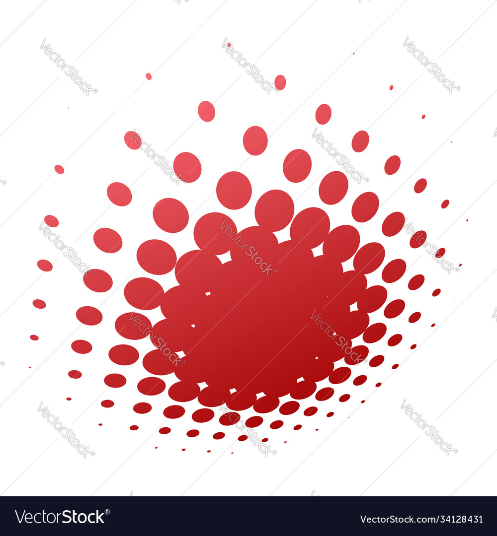 Colorful halftone pattern texture in 3d