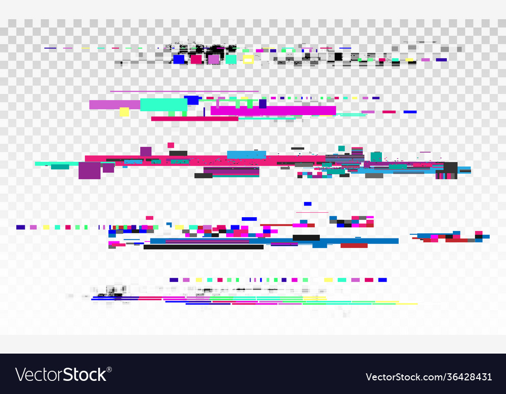 Glitch Abstract Digital Effect
