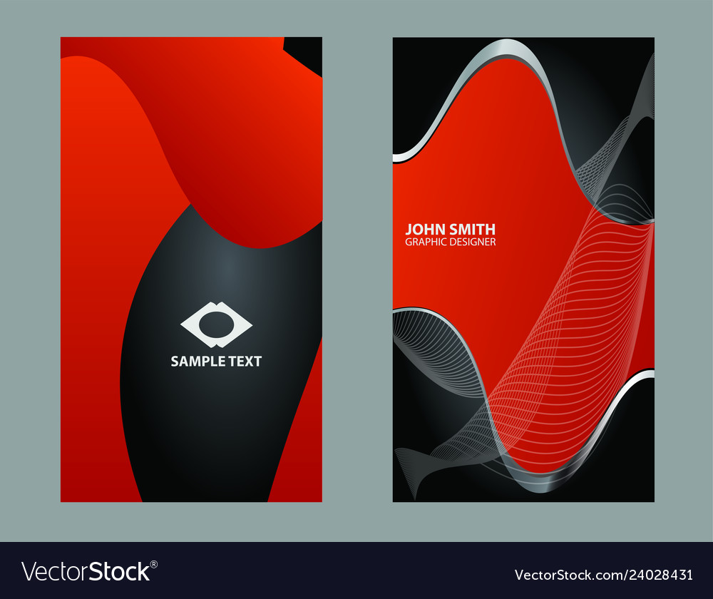 Golden business card design template