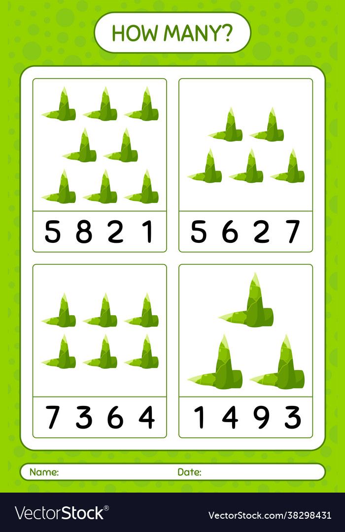 How many counting game with bamboo shoot