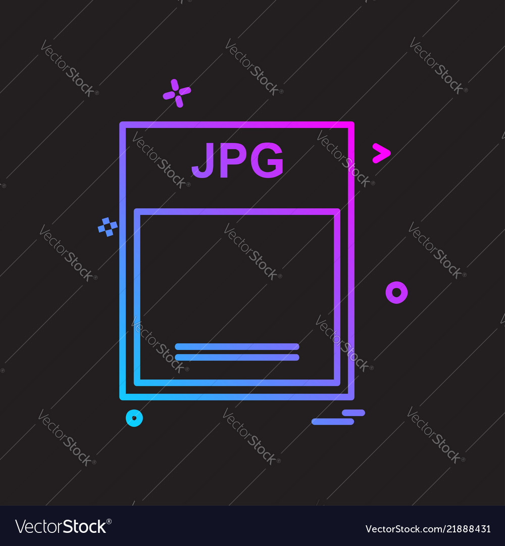 Jpg icon design