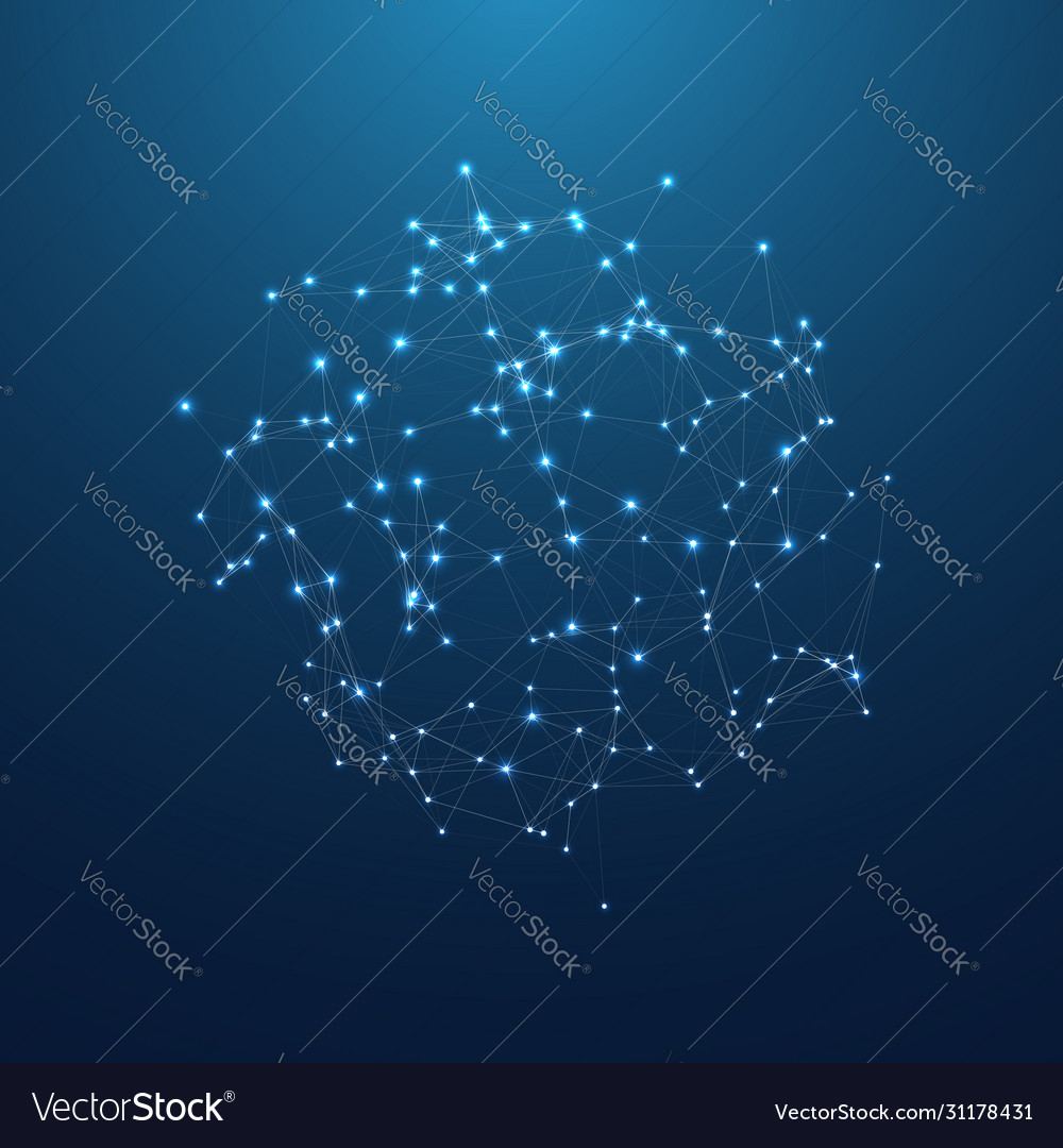 Plexus network connections lines technology
