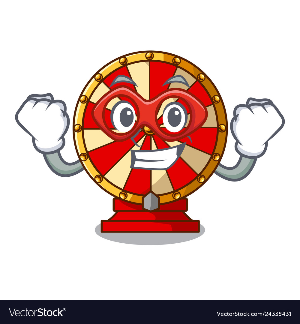 Super Held Spinnrad Spielzeug isoliert vector image Super Held Spinnrad Spielzeug isoliert