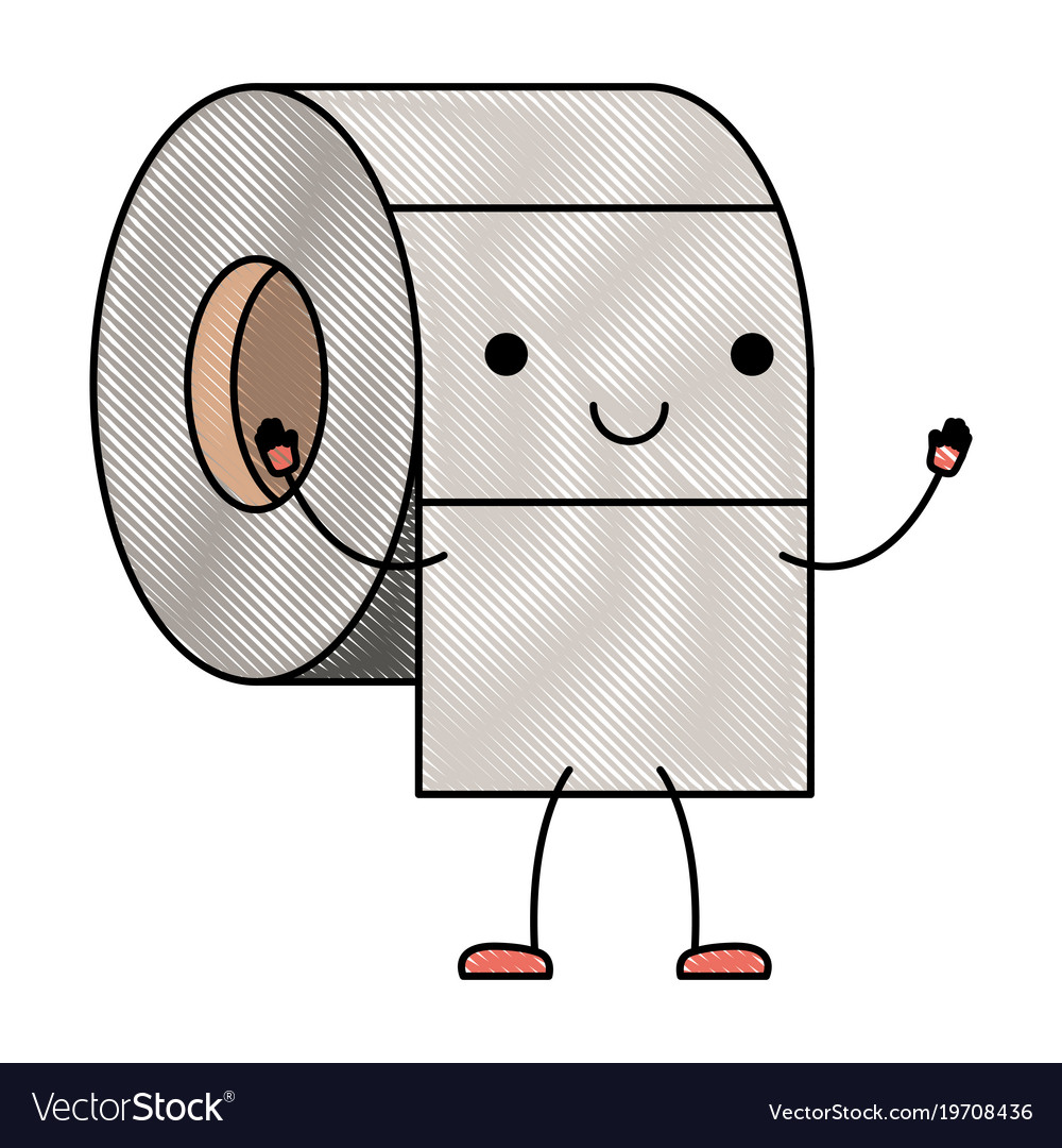 Toilet Paper Cartoon