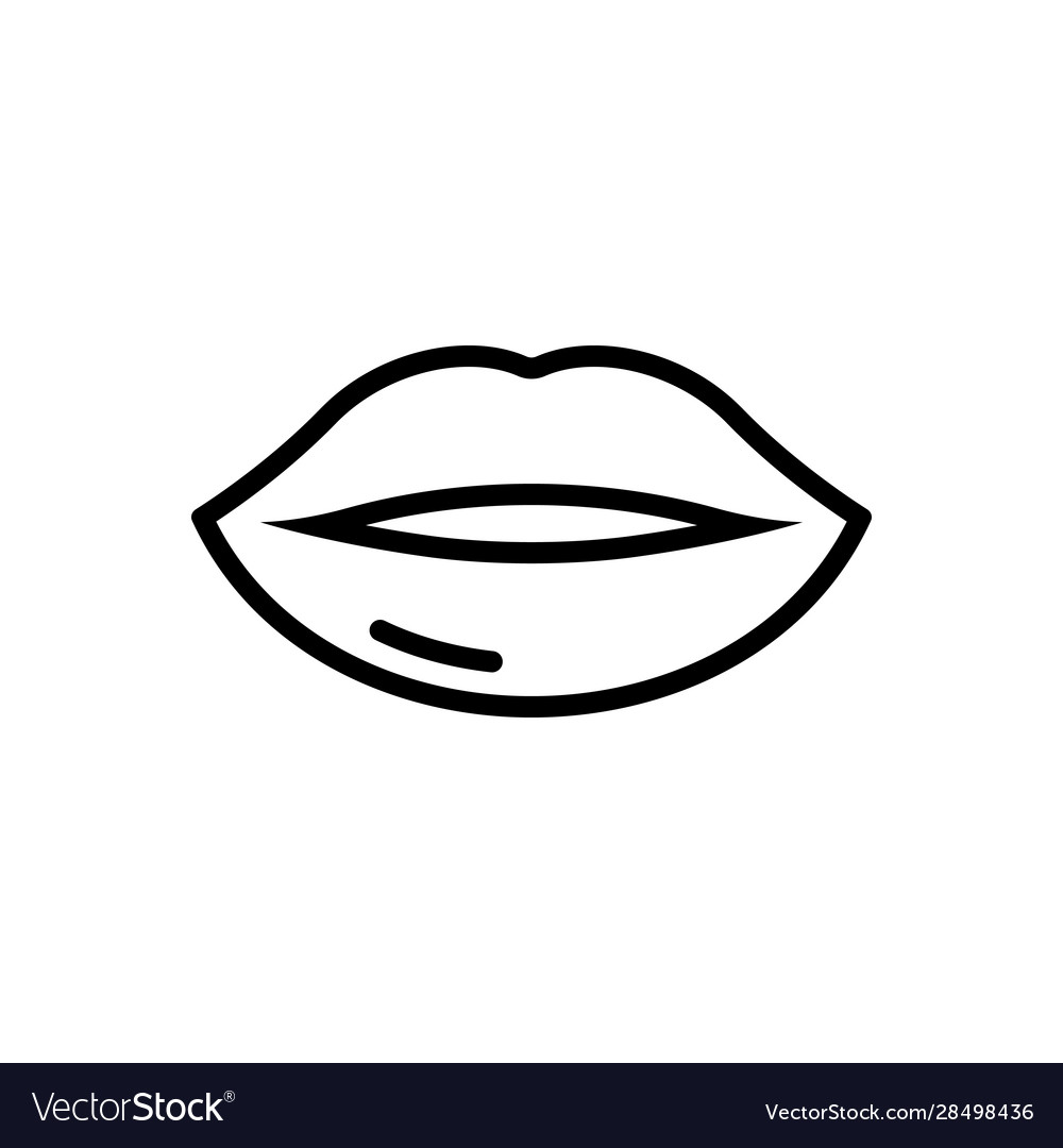 Lips Royalty Free Vector Image - Vectorstock