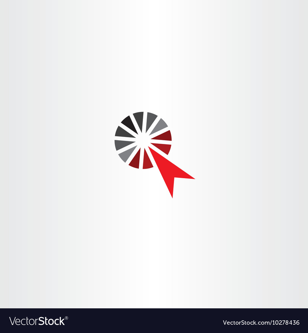 Point arrow icon click symbol