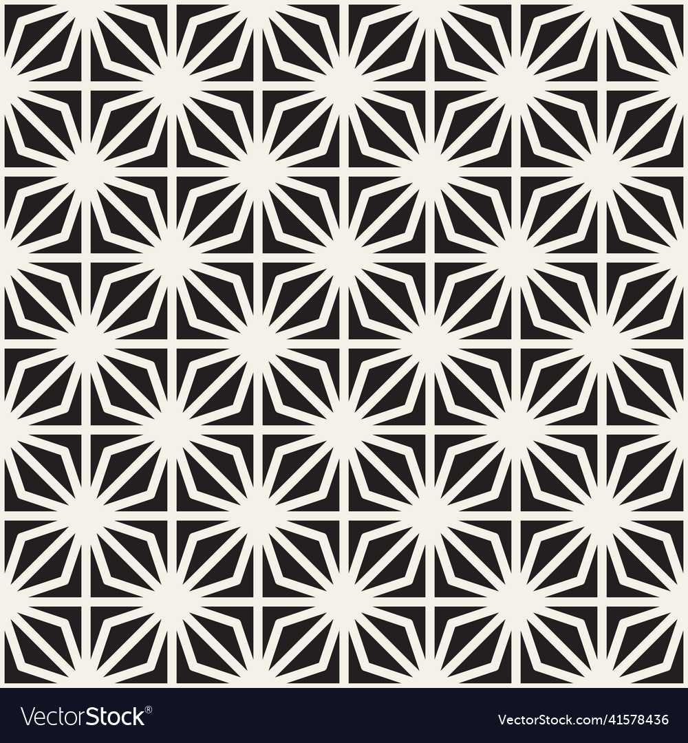 Seamless pattern repeating geometric elements vector image Seamless pattern repeating geometric elements