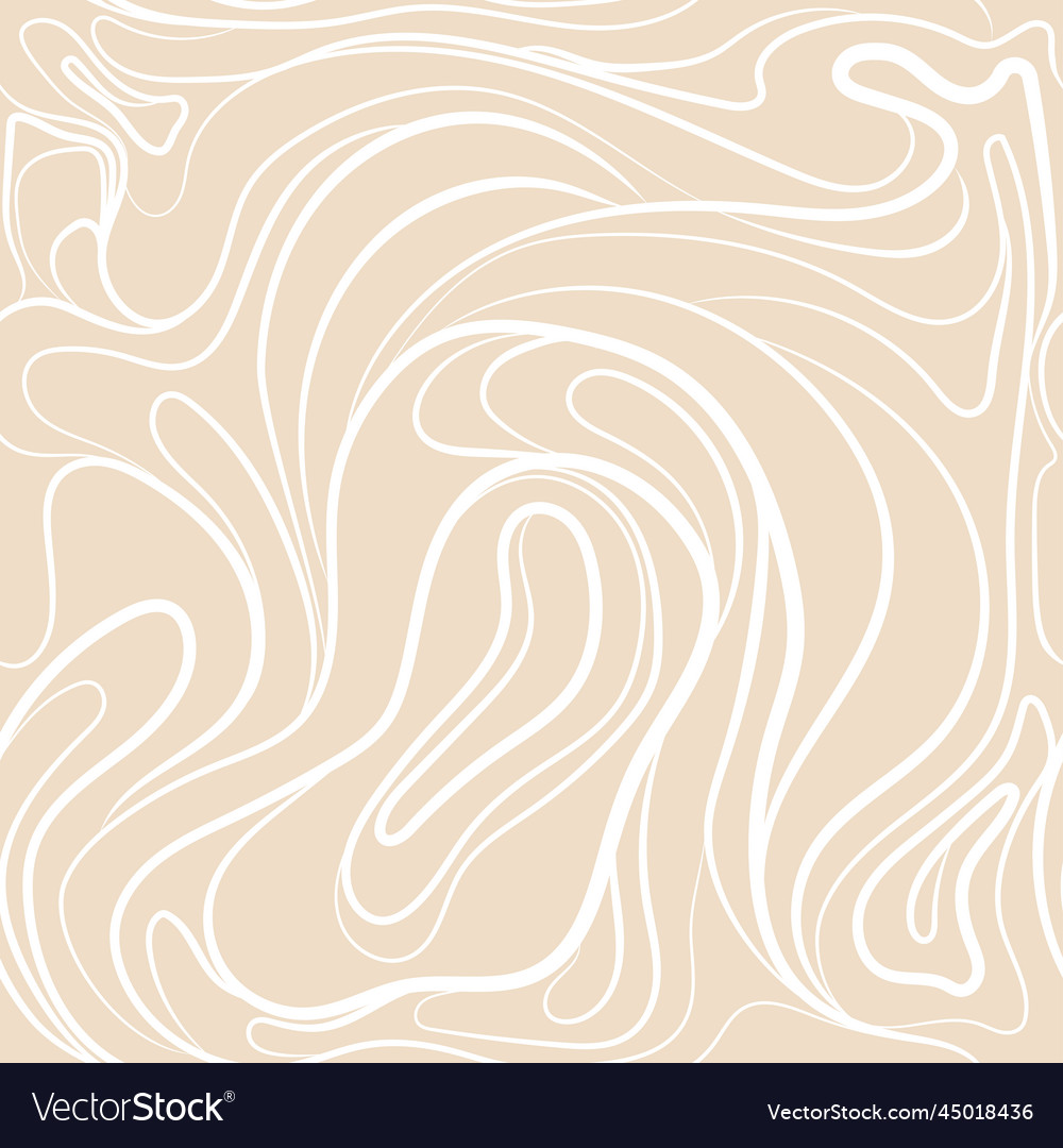 Wavy lines seamless monochrome pattern