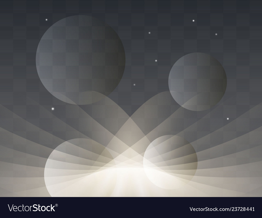 Abstract with space