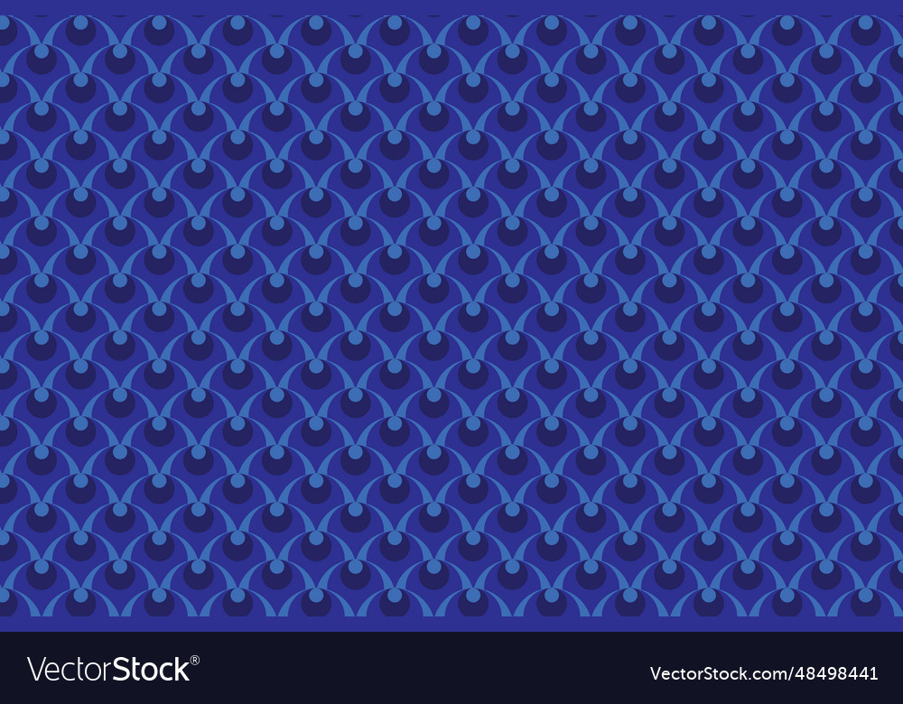 Abstraction pattern of blue circle Vector Image Abstraction pattern of blue circle