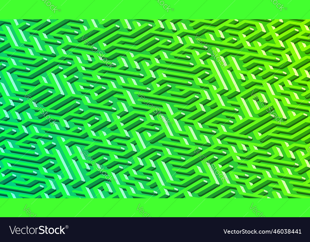 Maze pattern abstract background with vibrant vector image Maze pattern abstract background with vibrant