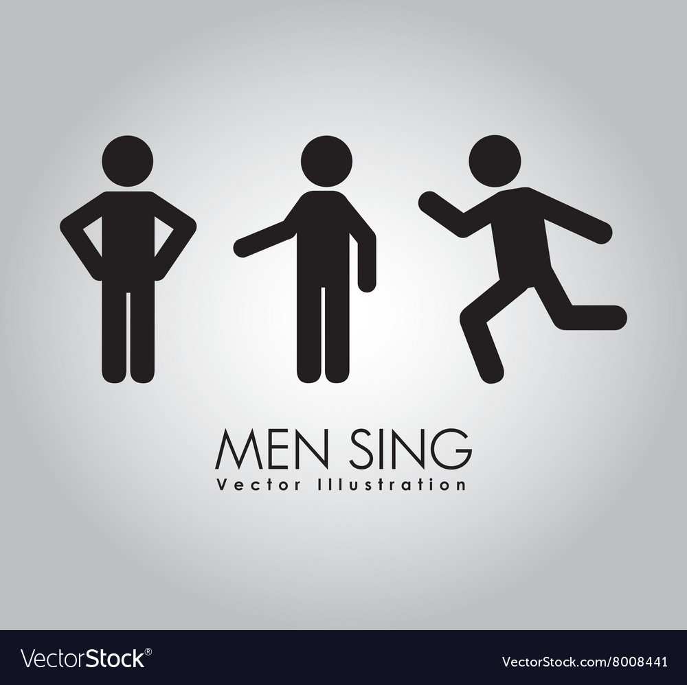 Men sign design