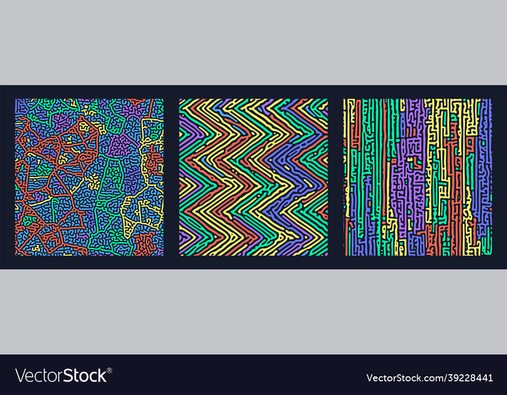 Turing pattern reaction-diffusion model chemical vector image Turing pattern reaction-diffusion model chemical