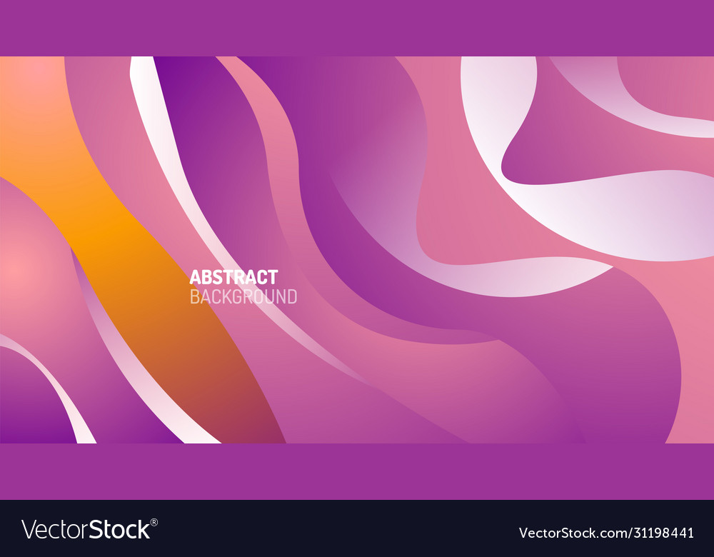 Wave pattern fluid gradients abstract lines vector image Wave pattern fluid gradients abstract lines