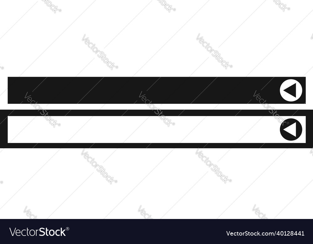 Web print button banner plaque rectangle Vector Image Web print button banner plaque rectangle