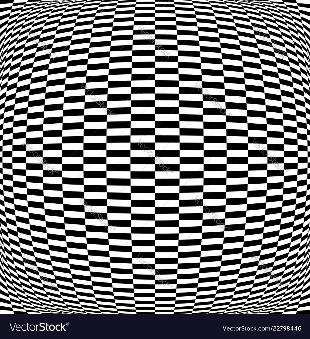 Abstract distorted background checkered