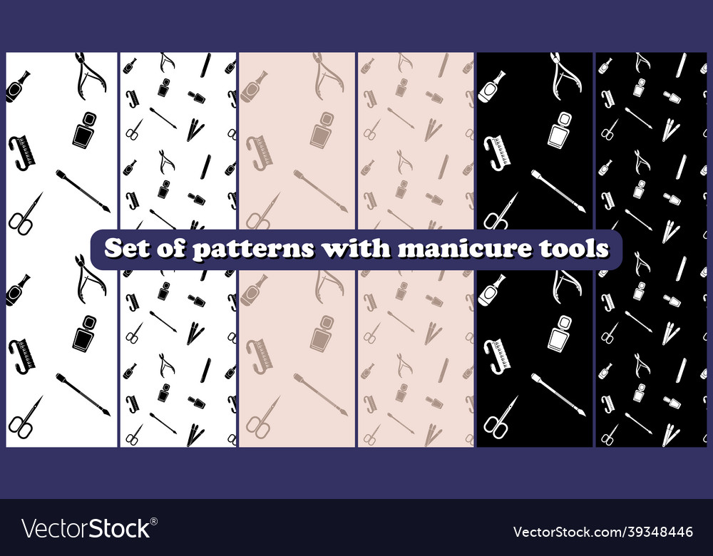 Manicure Pattern Set